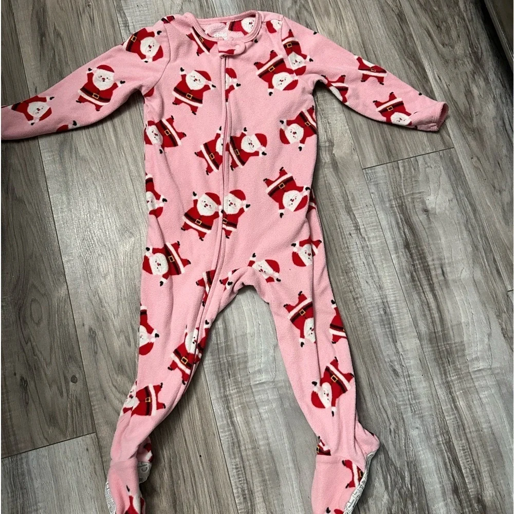 Child of Mine Footed‎ Sleeper | Great for Christmas | Size 24 Months | EUC! 🎄